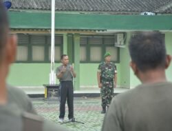 Jaga Kebugaran Personil, Kodim 0426 TB, Laksanakan Jum’at Sehat