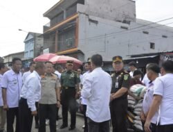 Menjelang Bulan Suci Ramadhan Pabung Menghadiri Monitoring Kondisi Pangan Di Kabupaten Tulang Bawang