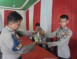 Dokkes Polres Tulang Bawang Cek Kesehatan dan Berikan Vitamin di Pos Pam Simpang Lapas Operasi Ketupat Krakatau 2025