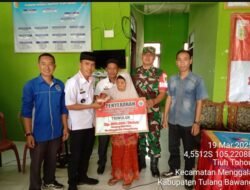 kepala kampung Tiyuh Tohou Salurkan Langsung Bantuan Tunai (BLT DD) Tahun’ Anggaran 2025