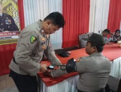 Dokkes Polres Tulang Bawang Rutin Cek Kesehatan Personel di Pos Pam dan Pos Yan, AKBP Yuliansyah Paparkan Tujuannya