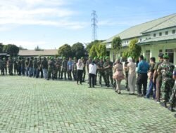Dandim 0426/TB, Pimpin Apel Pengecekan Kembali Cuti Lebaran Idul Fitri 1446 TA. 2025
