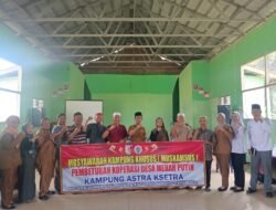 RAPAT MUSYAWARAH KAMPUNG KHUSUS(MUSKAMSUS) PEMBENTUKAN KOPERASI DESA MERAH PUTIH KAMPUNG ASTRA KSETRA