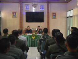 Personel Kodim 0426 TB, Ikuti Litpers Dari Tim Siintel Korem 043 Garuda Hitam