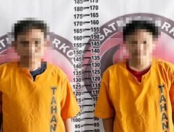 Gasak Narkoba di Kampung Kagungan Dalam, Polres Tulang Bawang Tangkap Dua Pelaku