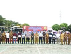 Dandim 0426 TB, Hadiri Penyerahan Alsintan Dari Kementan RI, Dukung Swasembada Pangan Nasional
