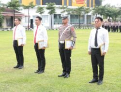 Kapolres Tulang Bawang Berikan Reward Kepada 40 Personel, Berikut Daftar Nama dan Prestasinya