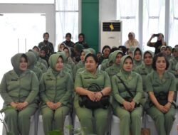 Dandim 0426 TB, Turut Sambut Pangdam ll Sriwijaya Kunker Ke Korem 043/Gatam