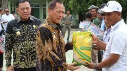 Dandim 0426 TB, Hadiri Penyerahan Alsintan Dan Benih Padi Dari Kementerian RI
