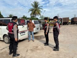 Berikan Rasa Aman dan Nyaman, Polres Tulang Bawang Optimalkan Patroli Jalan Kaki di Tempat Keramaian