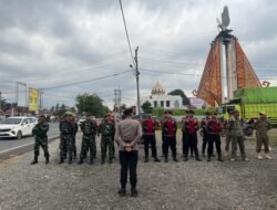 Cipta Kondisi, Polres Tulang Bawang bersama Kodim 0426 Gelar Patroli Skala Besar di Sejumlah Tempat
