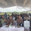 Kapolsek Dente Teladas bersama Warga Kampung Sungai Burung Gelar Tasyakuran Meriah