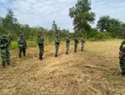 Kodim 0426 Tulang Bawang Gelar Latihan Menembak Semester II TA 2025
