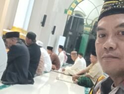 Sholat Subuh Damai, Kampung Aman  Humanis Bhabinkamtibmas Polsek Penawartama Disambut Hangat Warga