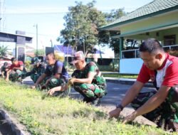 Kodim 0426 TB, Gelar Pembersihan Pangkalan Sambut HUT TNI ke-80