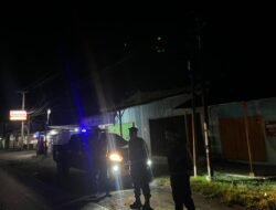 Warga Menggala Dikejutkan Lampu Biru di Tengah Malam, Ternyata Ini Aksi Polisi