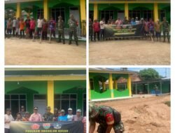 Koramil 426-02, Manggala Gelar Karya Bakti di Masjid Nurul Huda