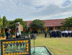 Polisi Goes To School : Satlantas Polres Tulang Bawang Tanamkan Disiplin Berlalu Lintas Sejak Dini