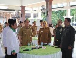 Letkol Syurya Dharma, Dandim 0426/TB, Hadiri Penyerahan Bantuan Bedah Rumah dan Ternak Kambing untuk Pemberdayaan Ekonomi Warga