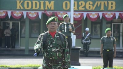 Letkol Syurya Dharma Dandim 0426 TB, Bacakan Amanat KASAD Tekanan Evaluasi Dan Penguatan Satuan