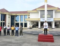 Dandim 0426/Tulang Bawang Hadiri Launching Senam “Udang Manis