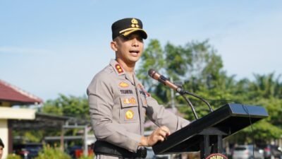 Kapolres Tulang Bawang Pimpin Apel Jam Pimpinan: Tekankan Disiplin Dan Soliditas Jelang Tugas Kamtibmas
